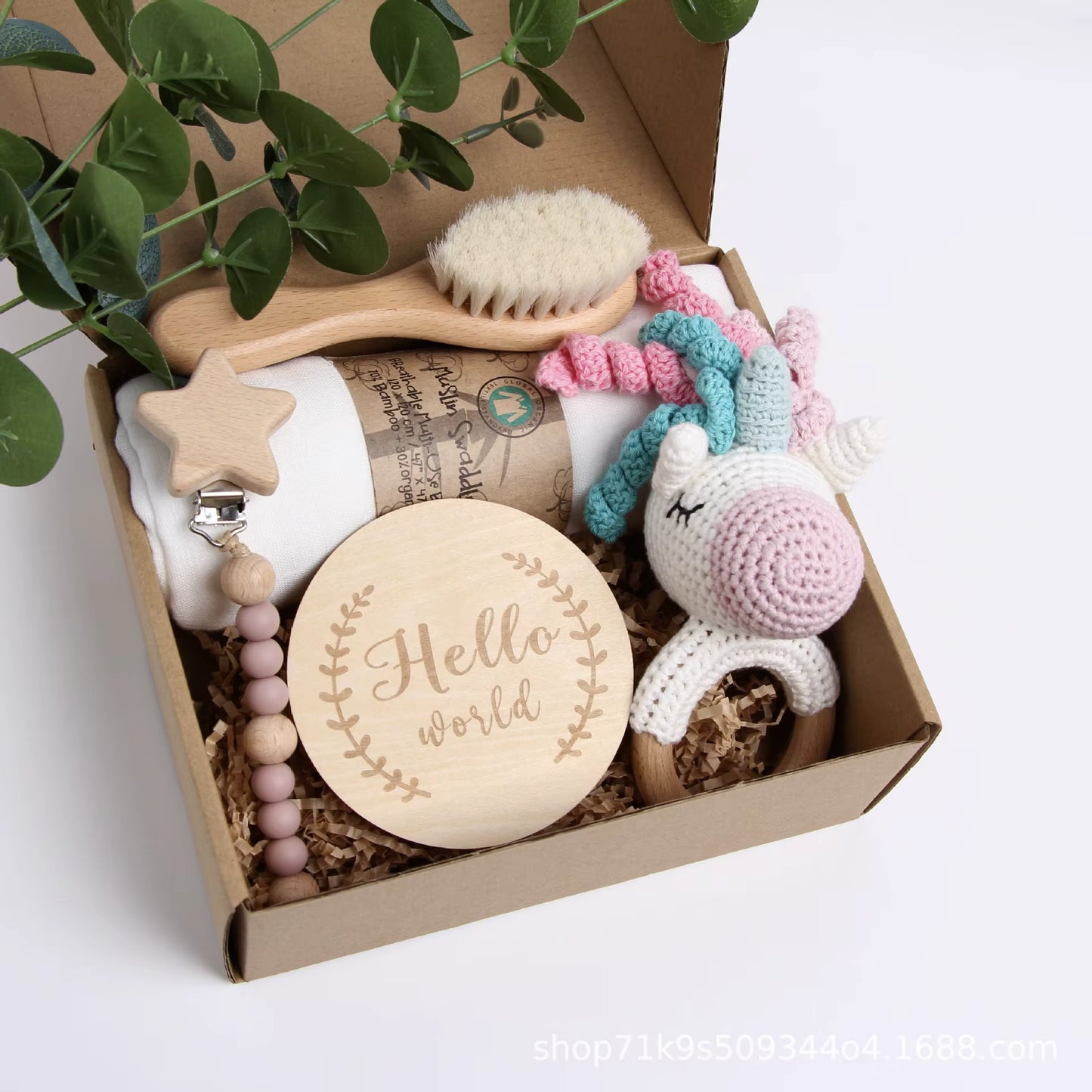Newborn Swaddle Gift Set