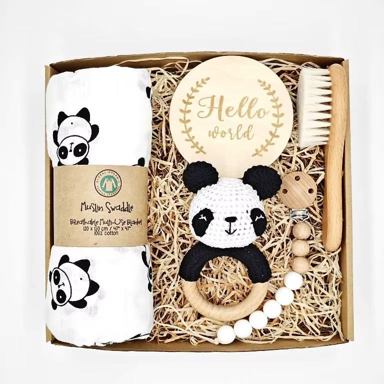 Newborn Swaddle Gift Set